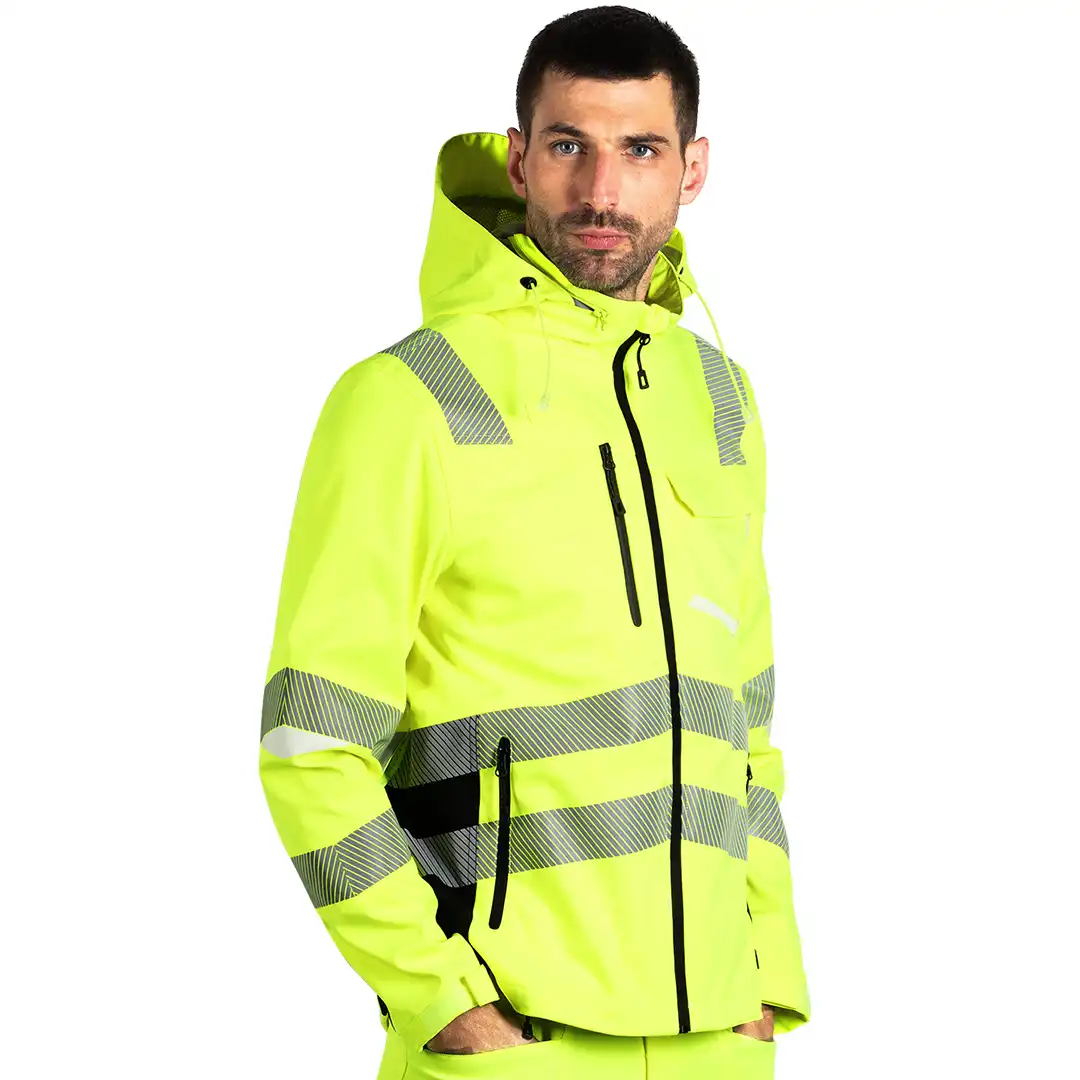 HI-VIZ JACKET, sigurnosna radna jakna, neon žuta