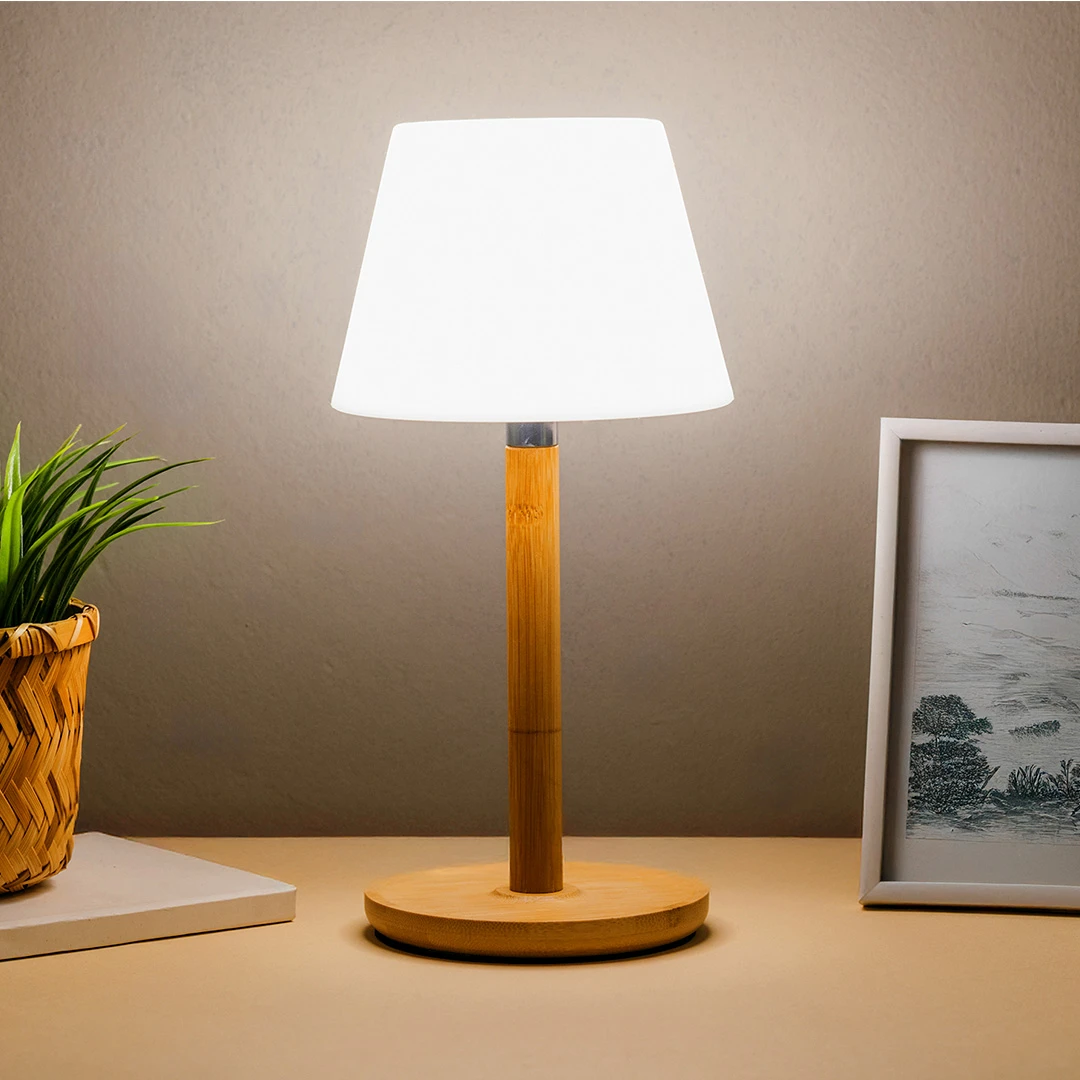 LIRA, led stona lampa, bež