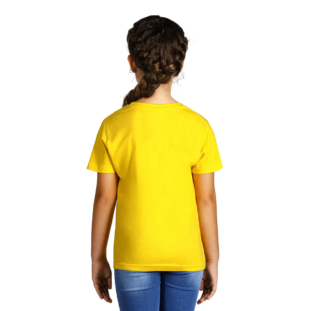 MASTER KID, dečja pamučna majica, 150 g/m2, žuta