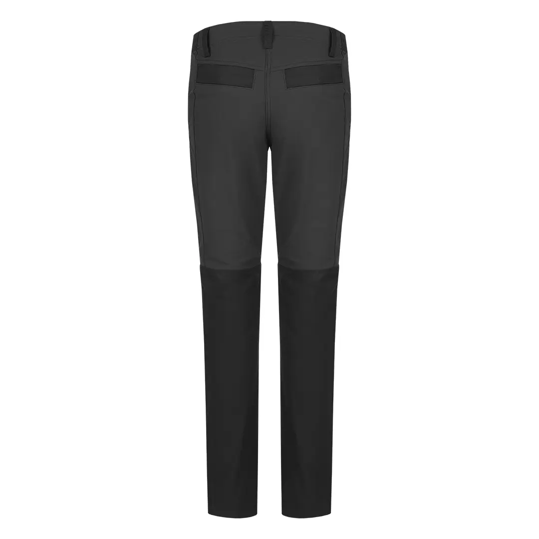 ROVER WOMEN, ženske servisne radne pantalone sa elastinom, crne