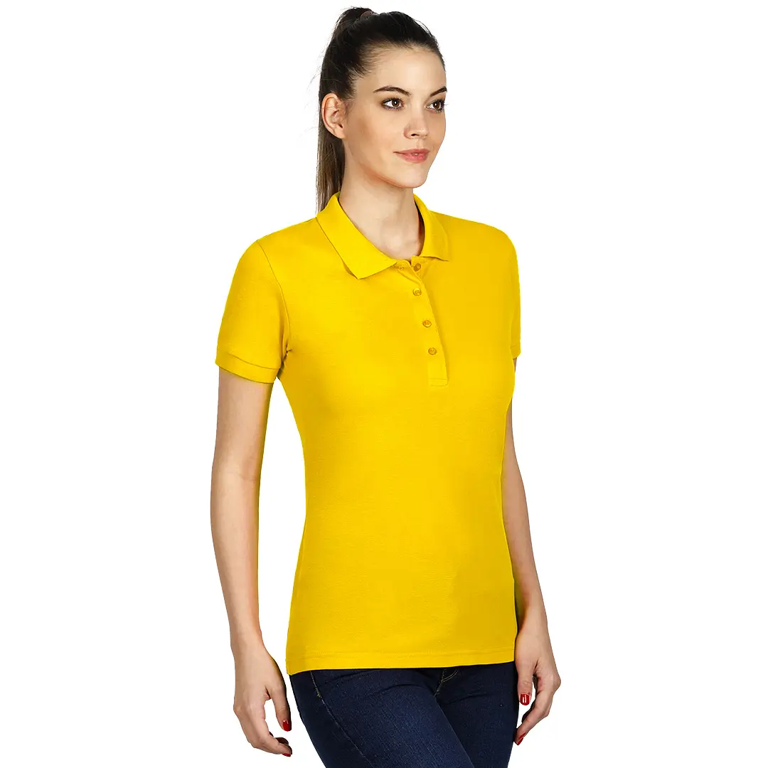 SUNNY, ženska polo majica, 180 g/m2, žuta