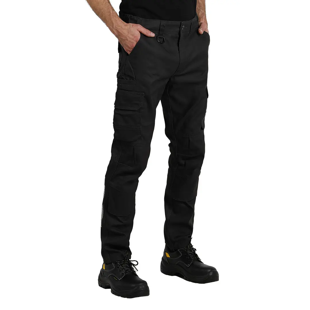 FORCE PANTS, radne pantalone sa elastinom, tamno sive
