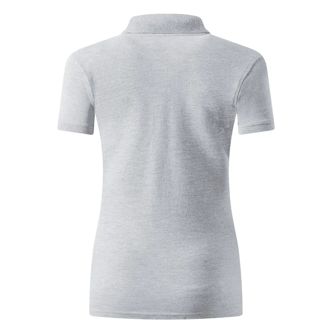 TOP GUN LADY, ženska polo majica, 210 g/m2, pepeljasta