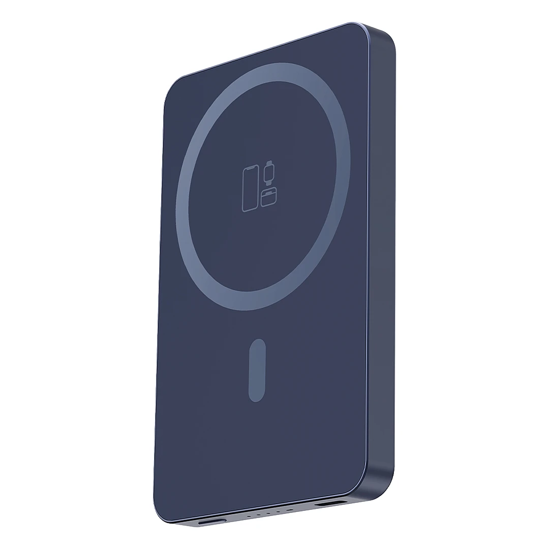 JOIN PD, pomoćna baterija 5.000 mah, 15 w, sa magnetom, plavi