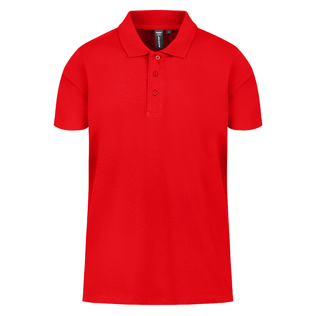 PREMIUM POLO, polo majica, 180 g/m2, crvena