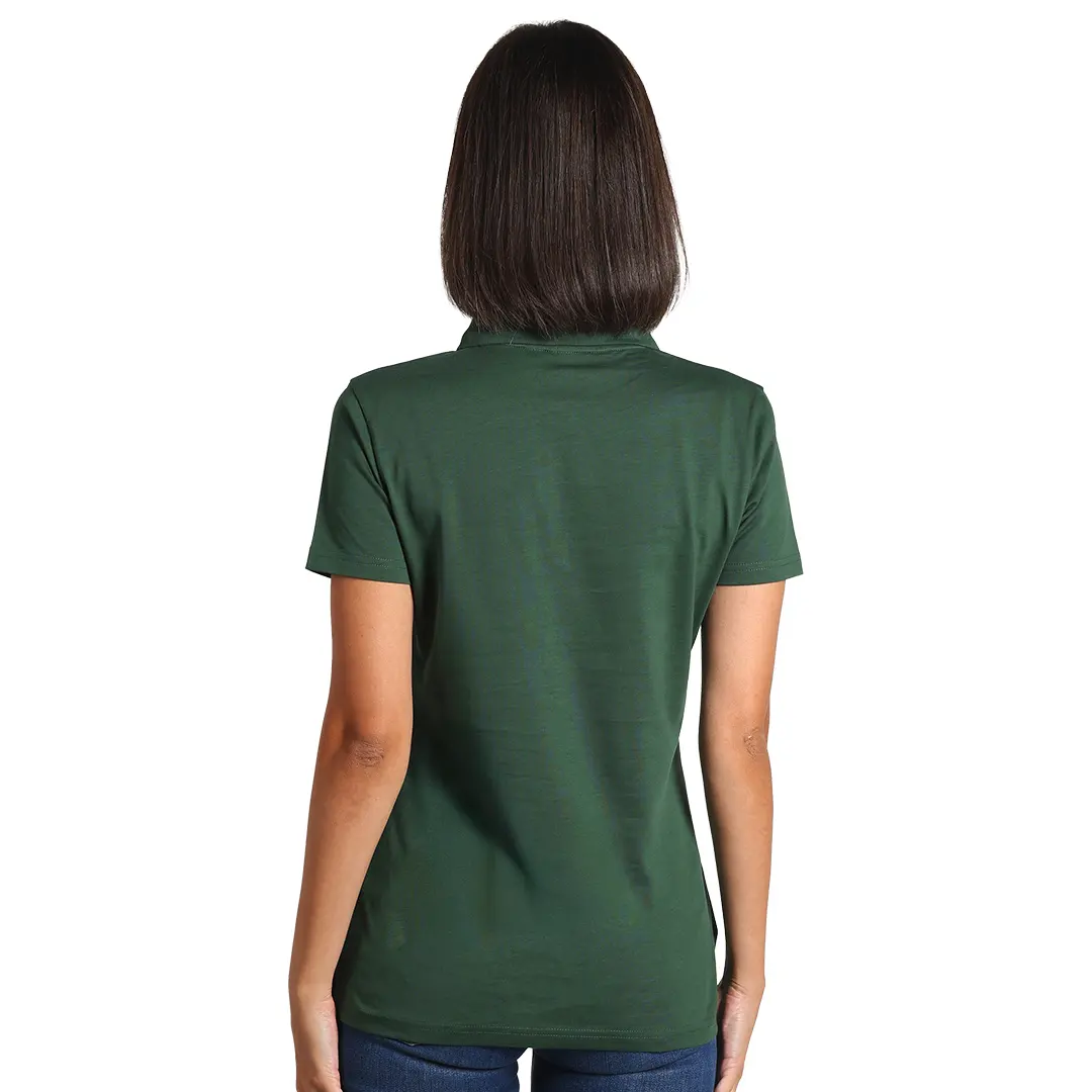 PREMIUM POLO LADY, ženska polo majica, 180 g/m2, tamno zelena