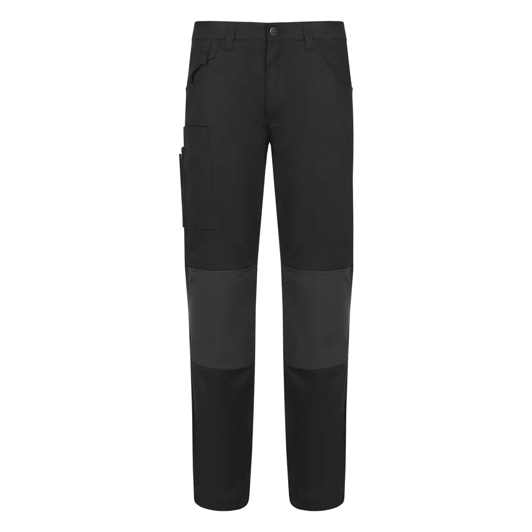 ROVER, servisne radne pantalone sa elastinom, crne