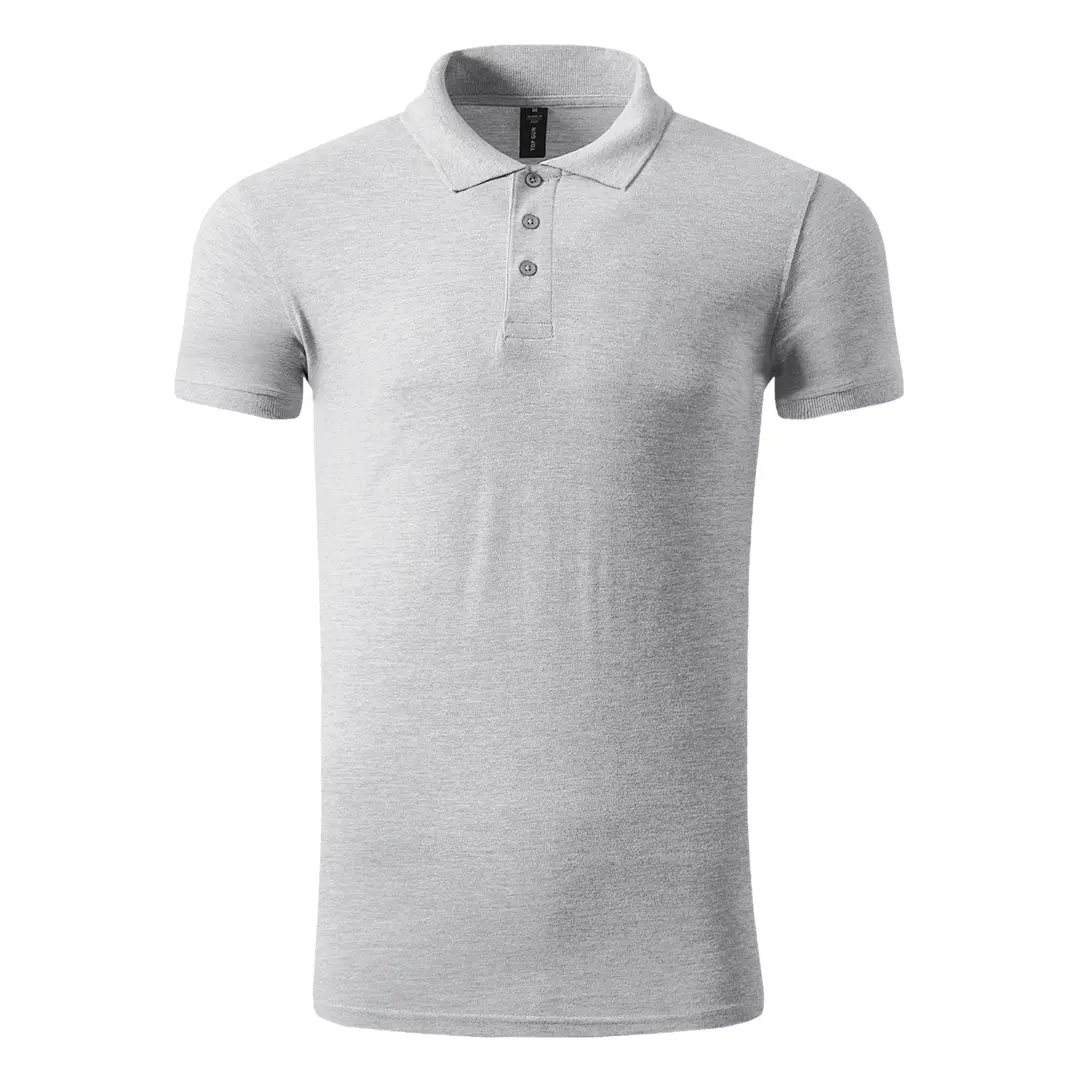 TOP GUN, polo majica, 210 g/m2, pepeljasta