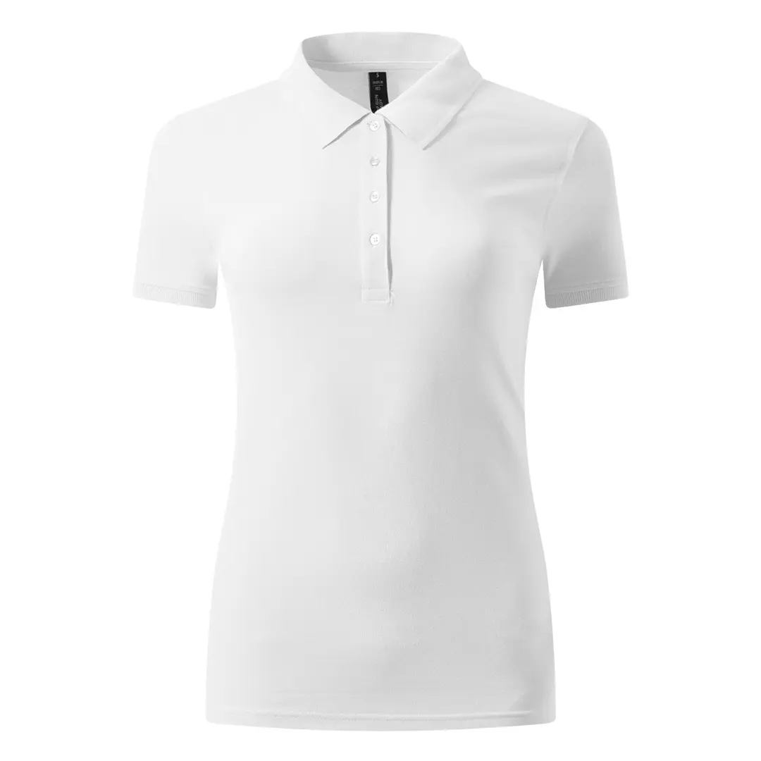 TOP GUN LADY, ženska polo majica, 210 g/m2, bela