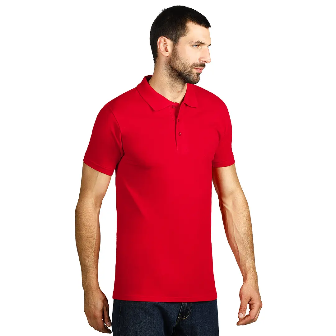 AZZURRO II, polo majica, 180 g/m2, crvena
