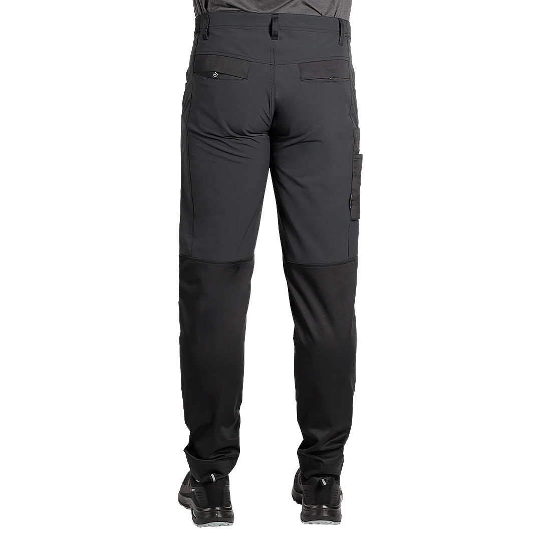 ROVER, servisne radne pantalone sa elastinom, tamno sive