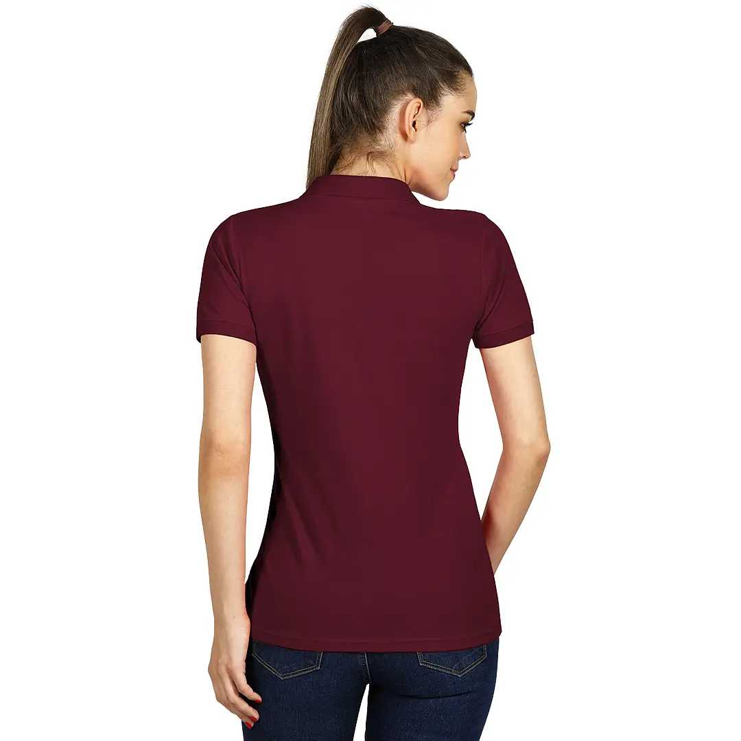 SUNNY, ženska polo majica, 180 g/m2, bordo