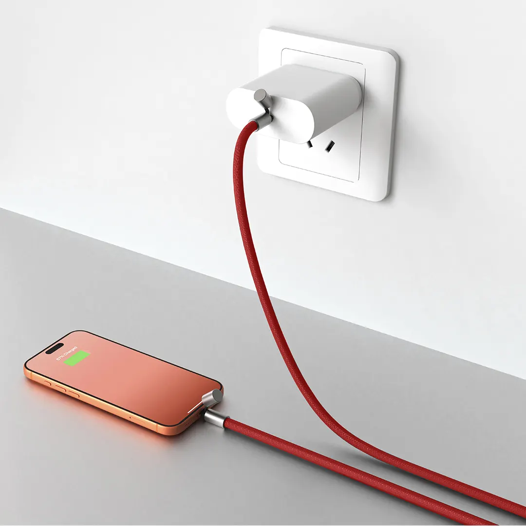 NET 65W, type-c kabl za punjenje i prenos podataka, 65 w, crveni