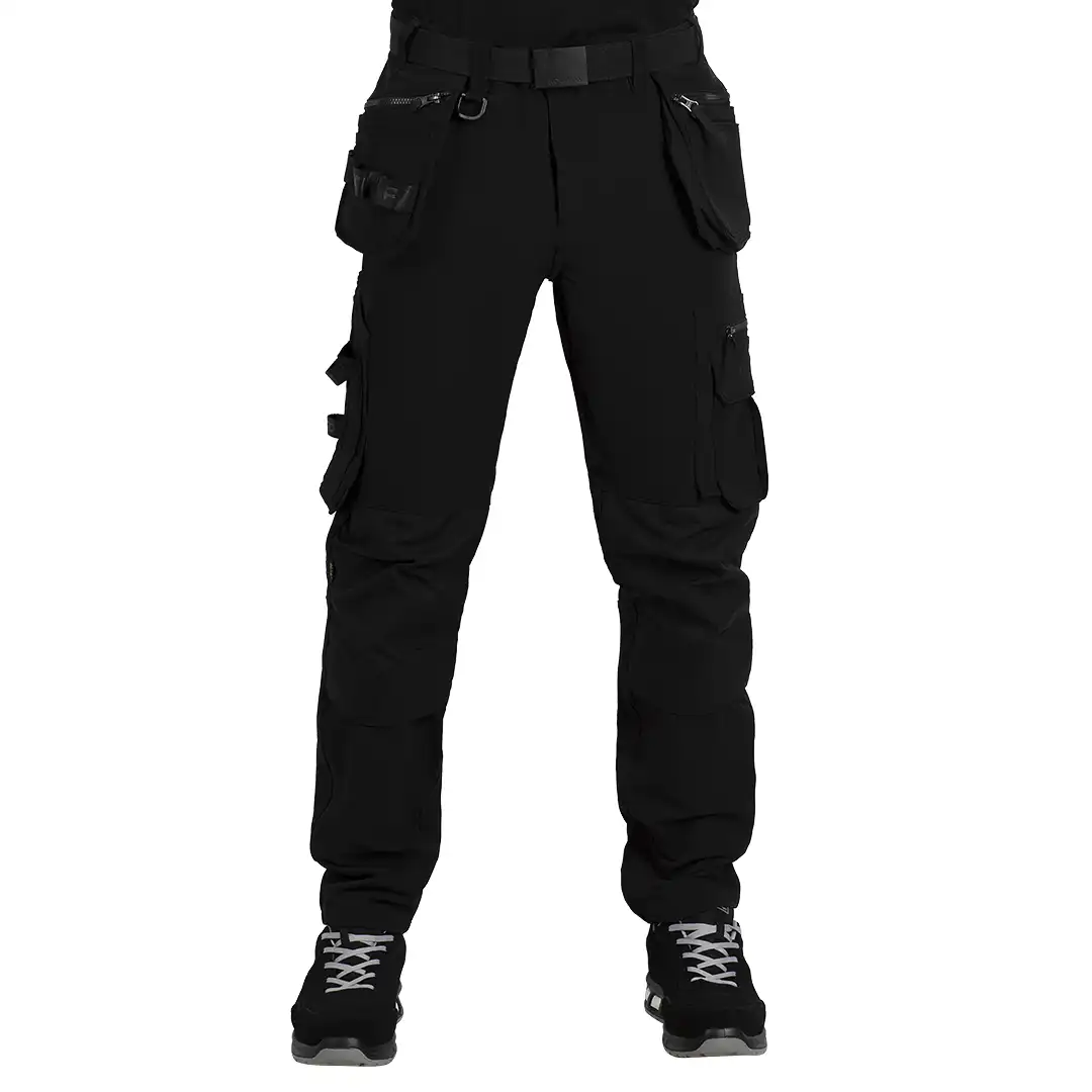 PERFORMANCE PLUS, radne pantalone sa elastinom, crne