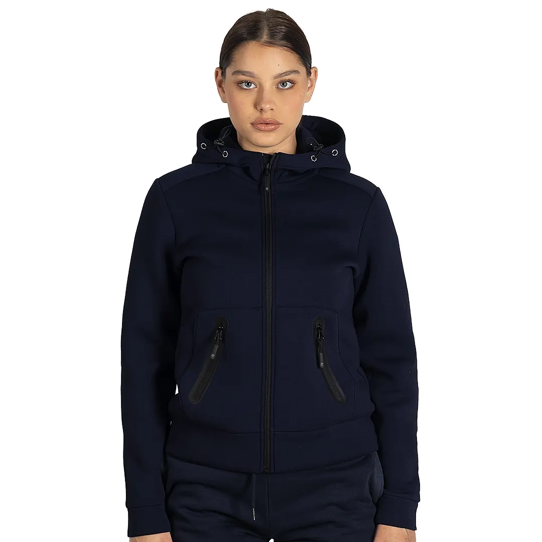 CAMERON LADY, ženska dukserica sa kapuljačom, 380 g/m2, plava