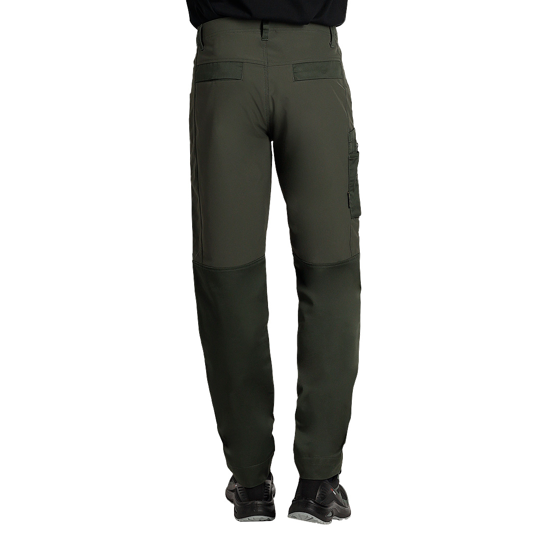 ROVER, servisne radne pantalone sa elastinom, maslinaste