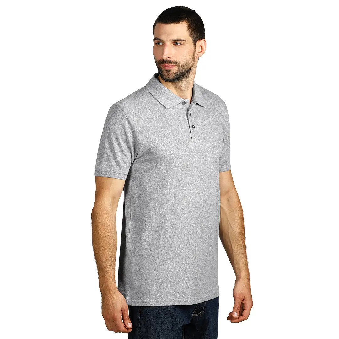 AZZURRO II, polo majica, 180 g/m2, pepeljasta