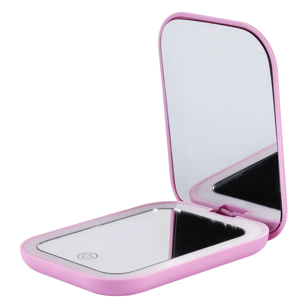GLORIA, led ogledalce, roze