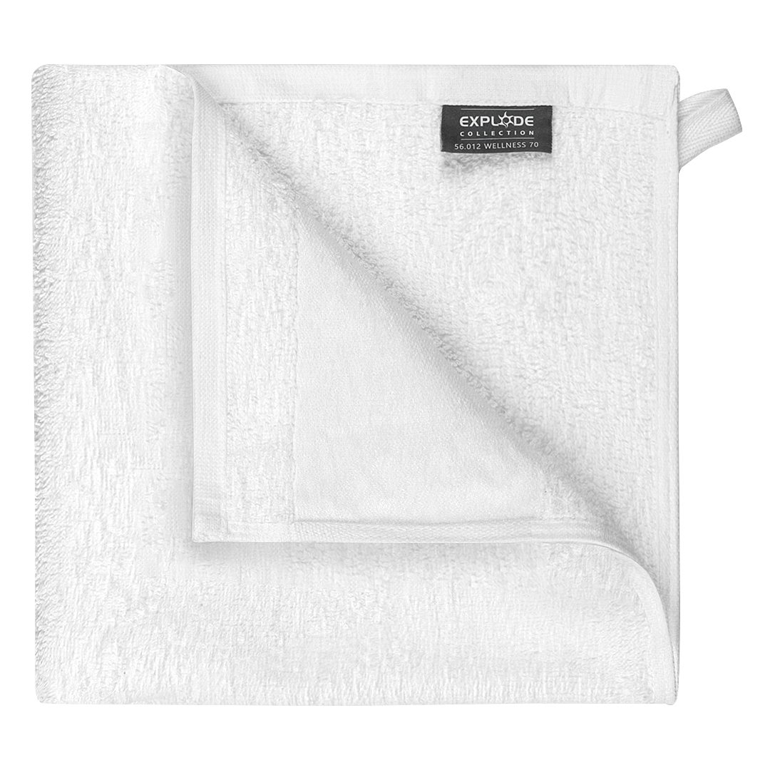 WELLNESS 70, peškir za tuširanje i kupanje, 380 g/m2, beli