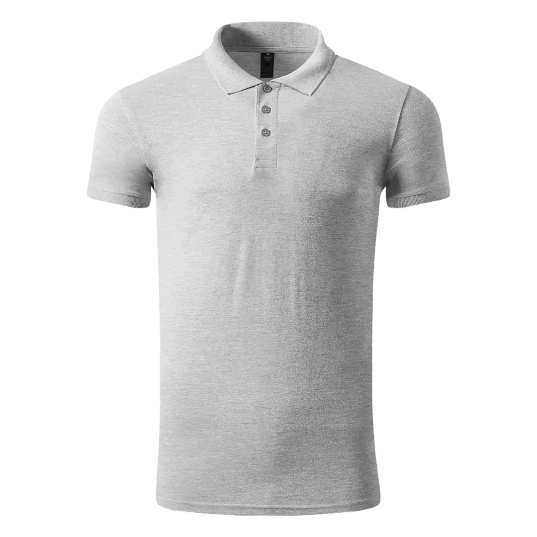 AZZURRO II, polo majica, 180 g/m2, pepeljasta
