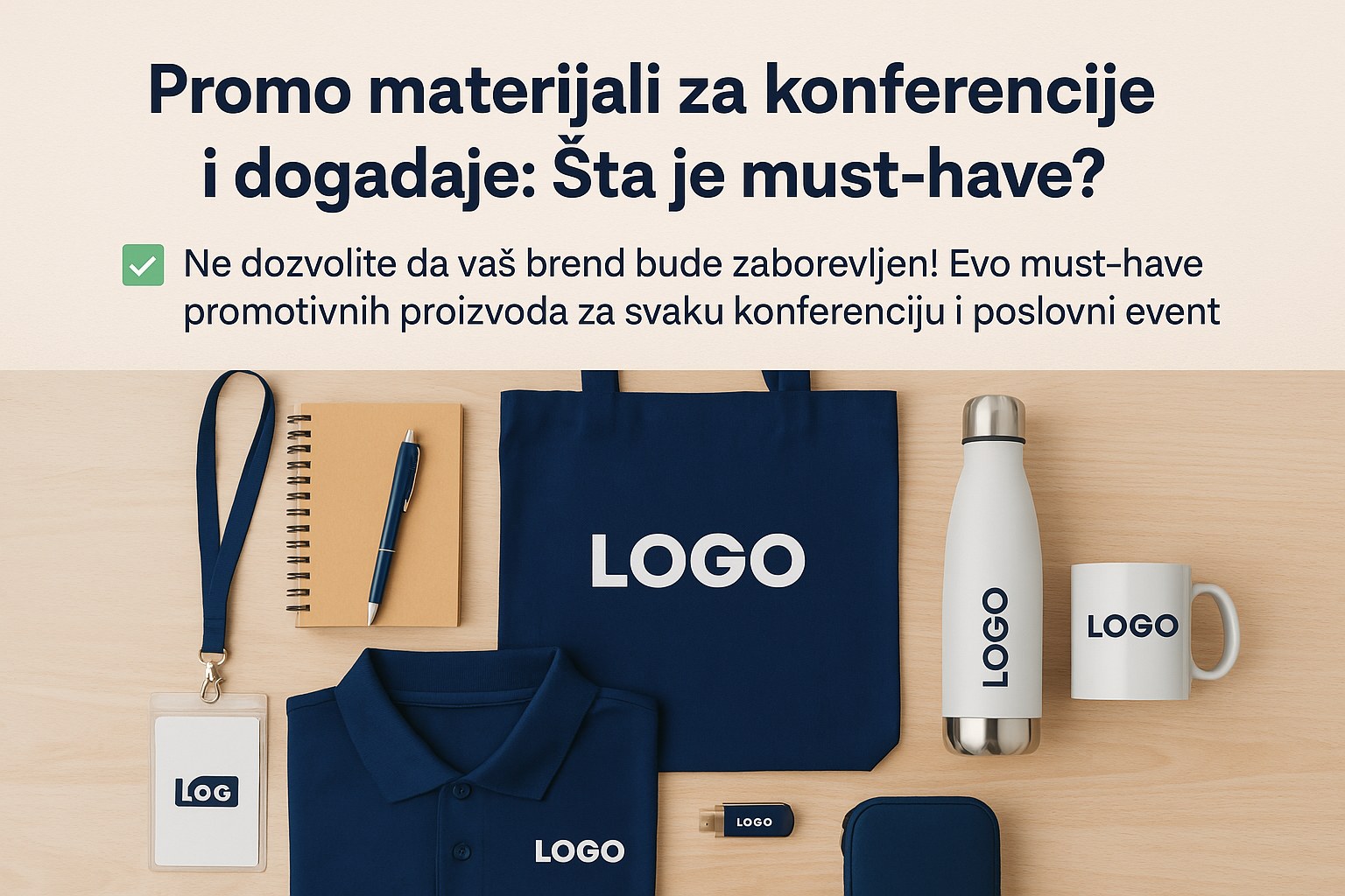 Promo materijali za konferencije i događaje: Šta je must-have?
