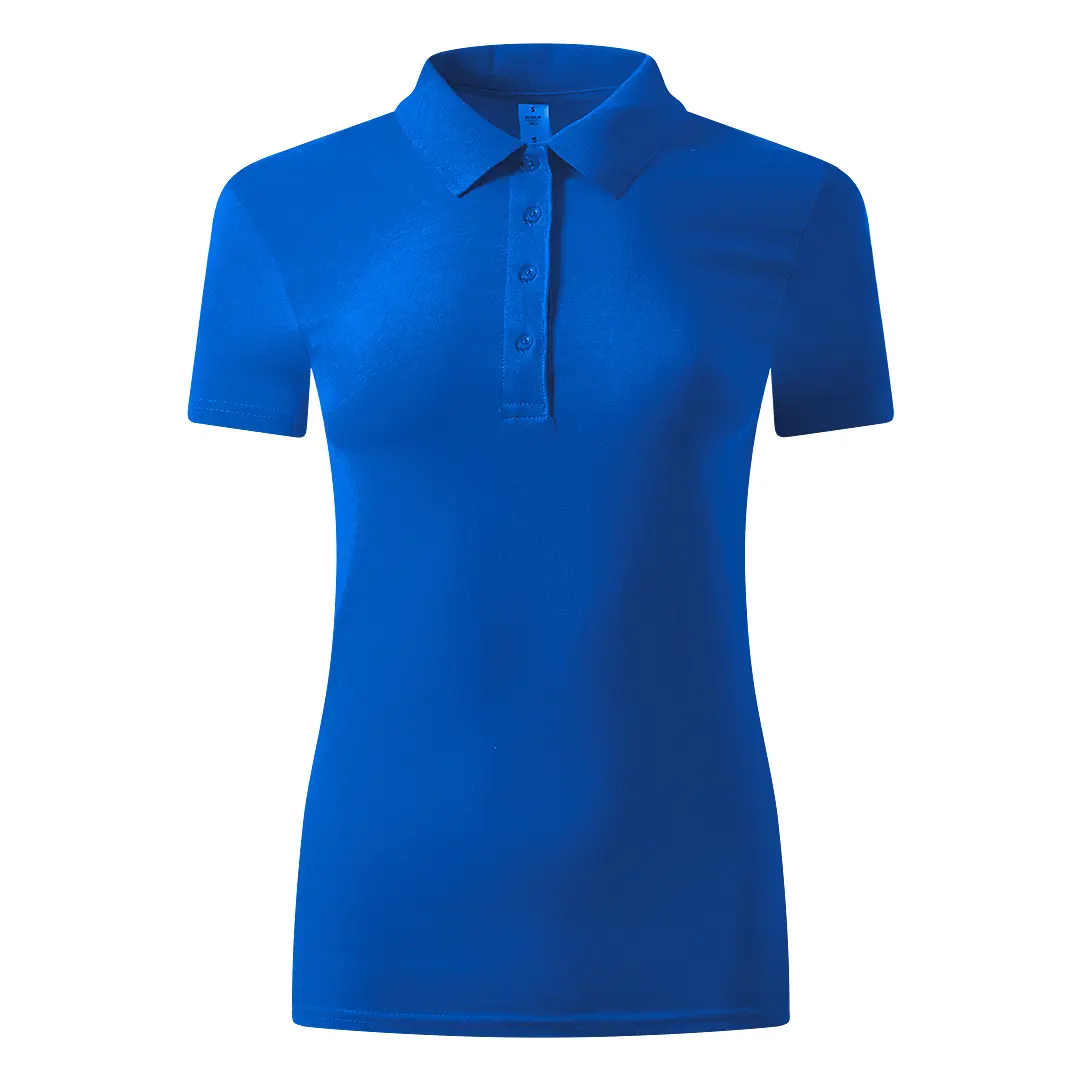 UNA, ženska polo majica, 180 g/m2, rojal plava