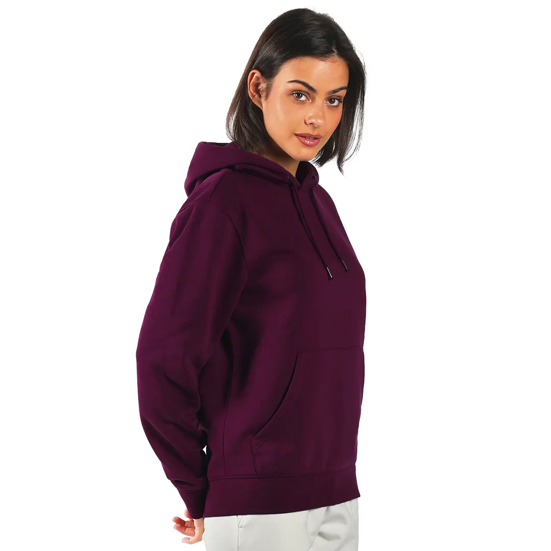 ABSOLUT HOODY 350, dukserica sa kapuljačom, od organskog pamuka, 350 g/m2, tamno ljubičasta