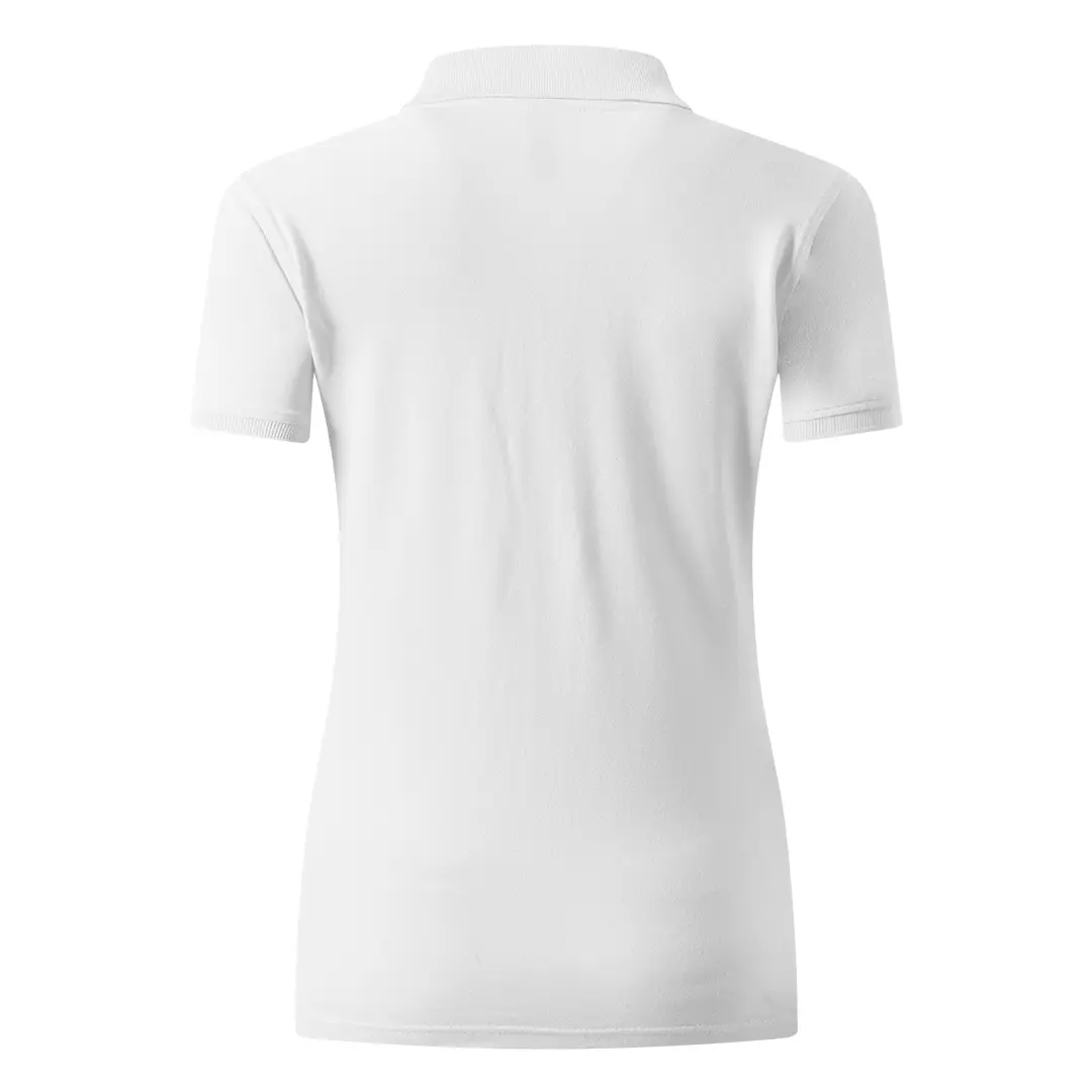 TOP GUN LADY, ženska polo majica, 210 g/m2, bela