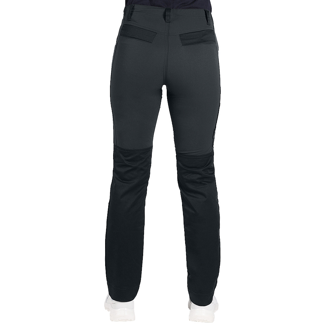ROVER WOMEN, ženske servisne radne pantalone sa elastinom, tamno sive