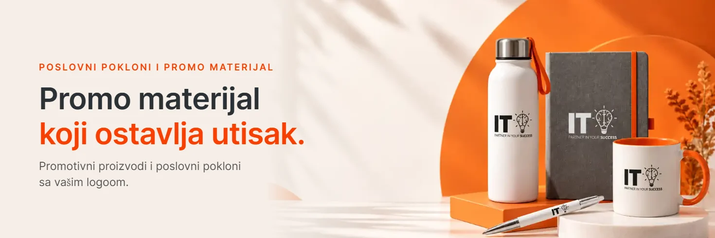 Promo materijal koji ostavlja utisak