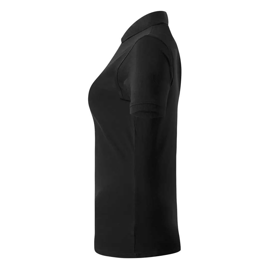 TOP GUN LADY, ženska polo majica, 210 g/m2, crna