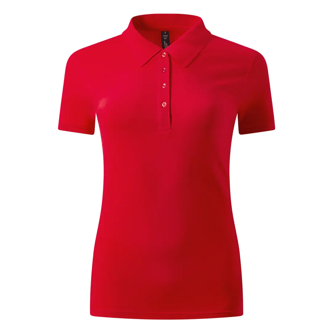 TOP GUN LADY, ženska polo majica, 210 g/m2, crvena