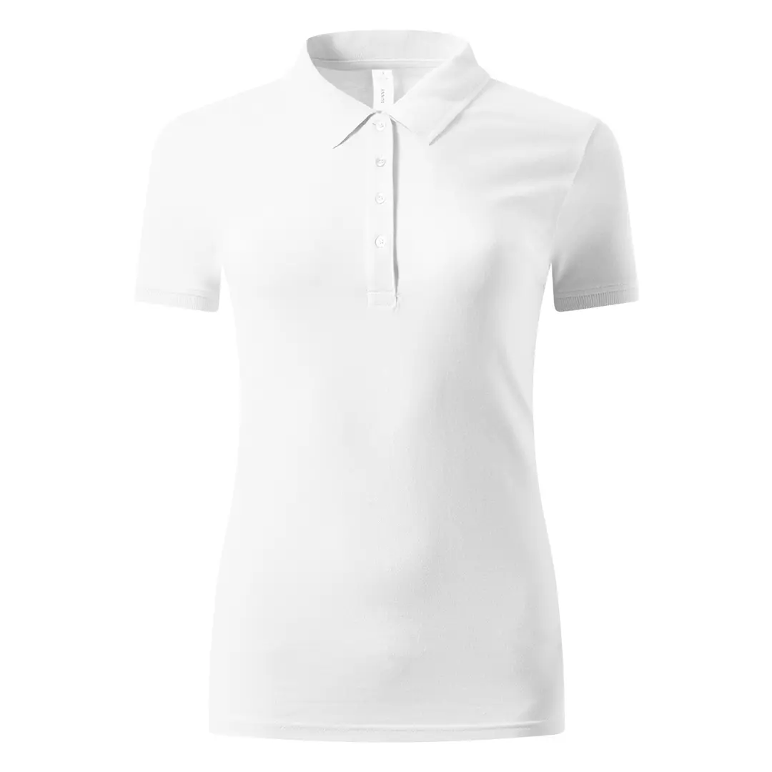 SUNNY, ženska polo majica, 180 g/m2, bela