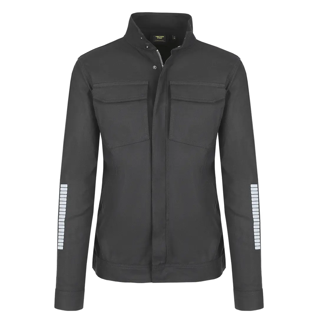 FORCE JACKET, radna bluza sa elastinom, tamno siva