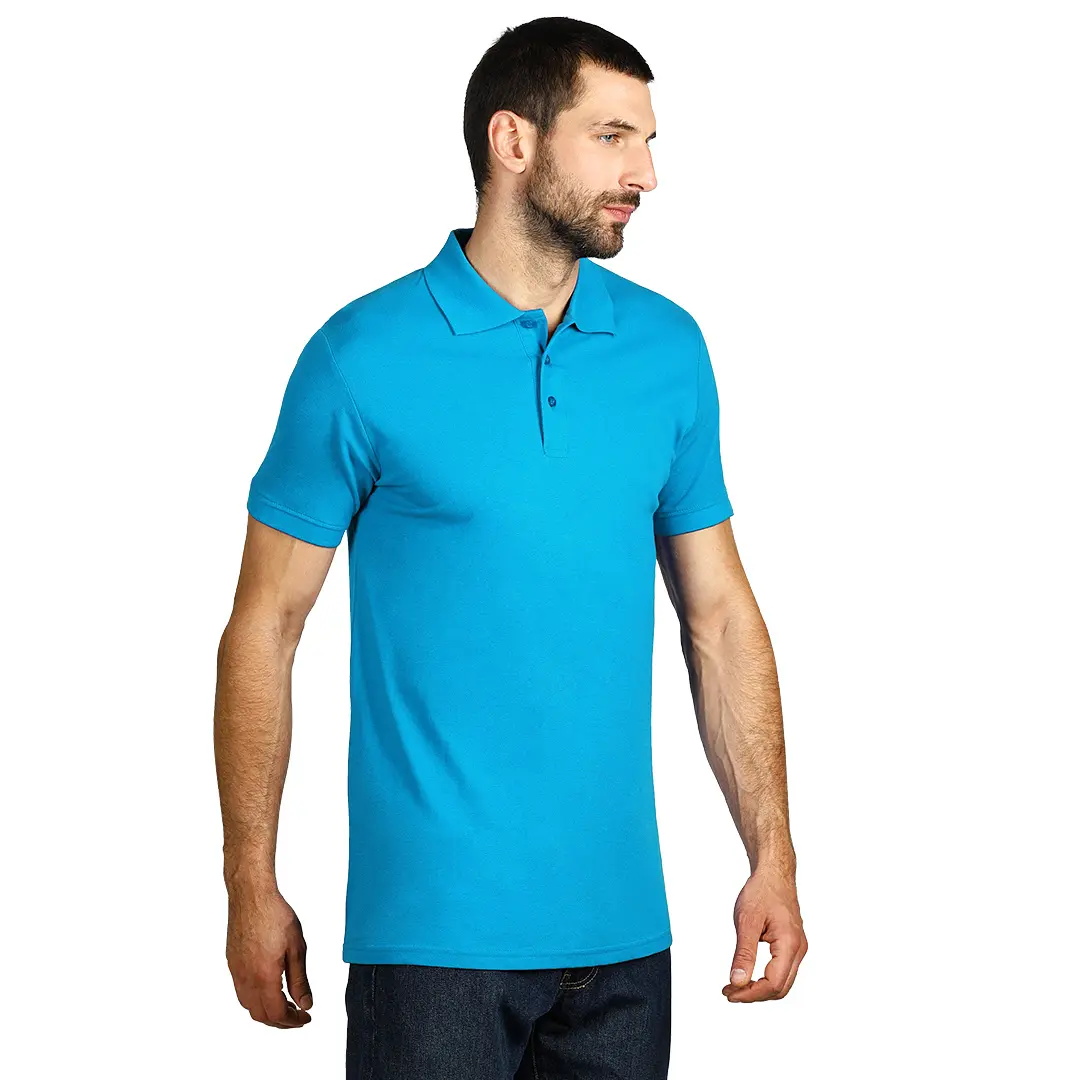 AZZURRO II, polo majica, 180 g/m2, tirkizno plava