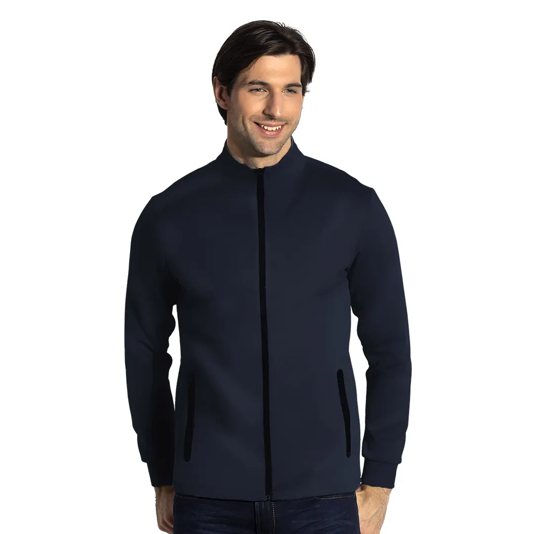 CLARK, dukserica sa visokom kragnom, 280 g/m2, plava