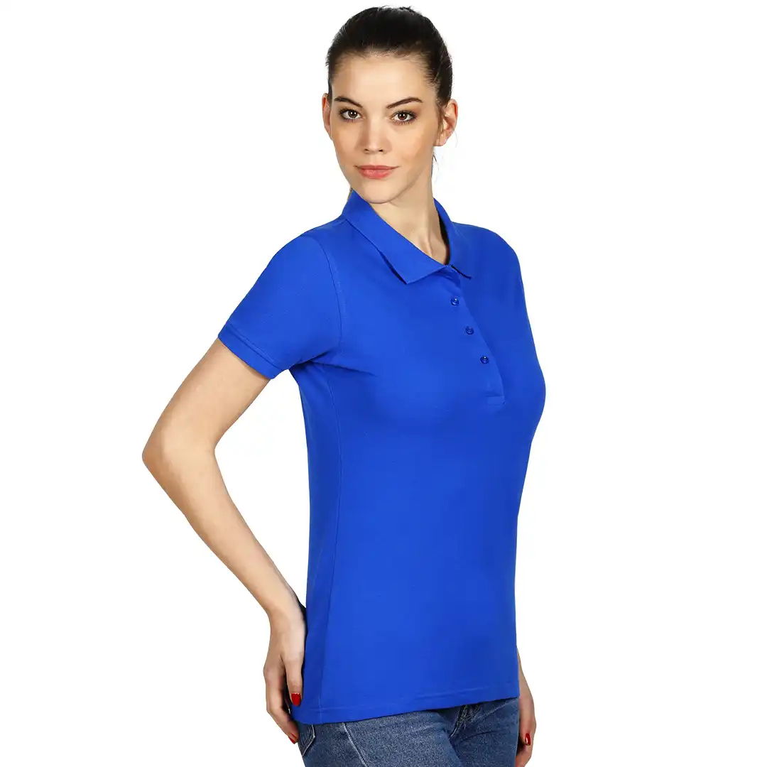 TOP GUN LADY, ženska polo majica, 210 g/m2, rojal plava